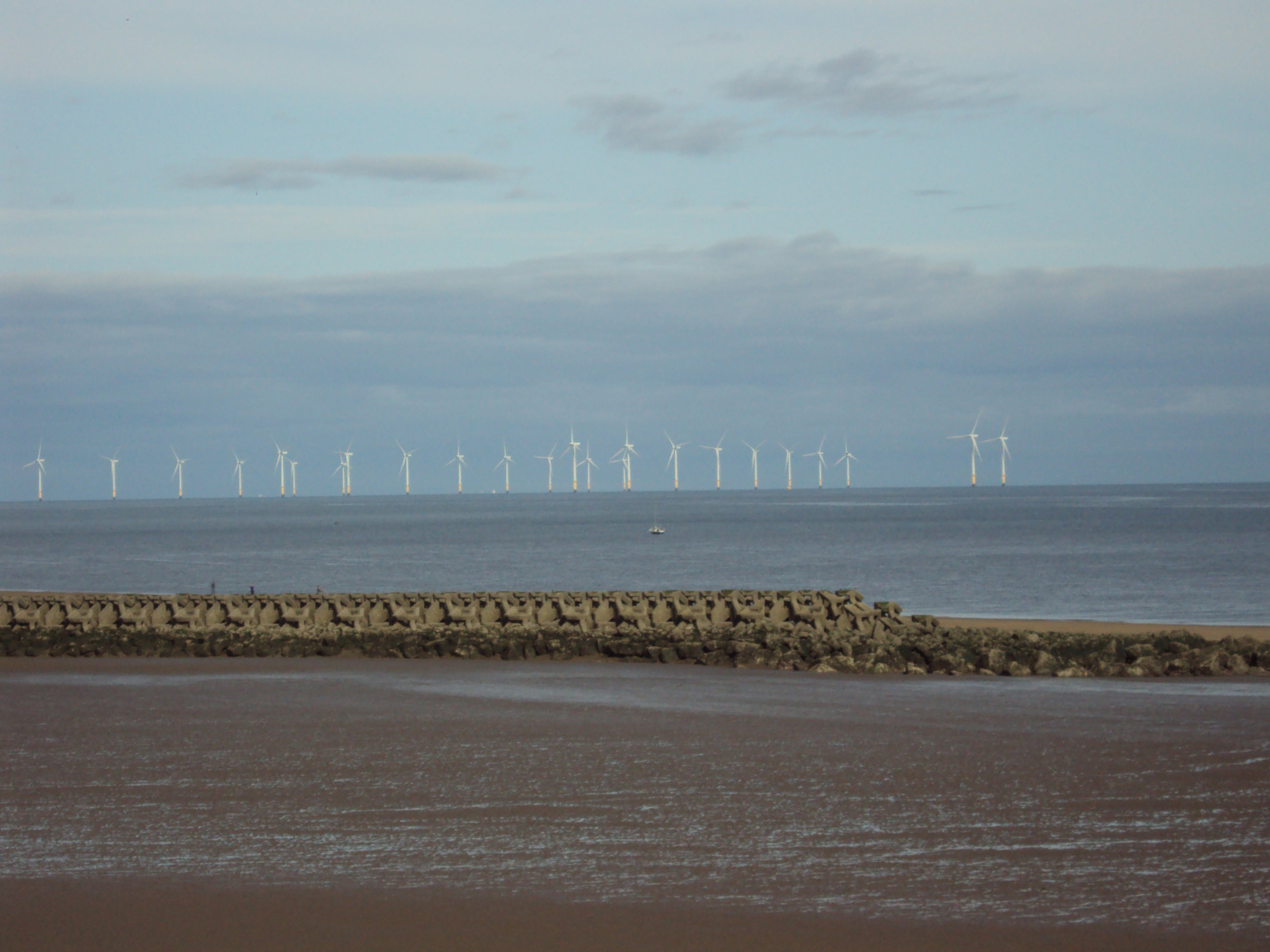Construction of the Rampion Offshore Wind Farm is now well underway ...